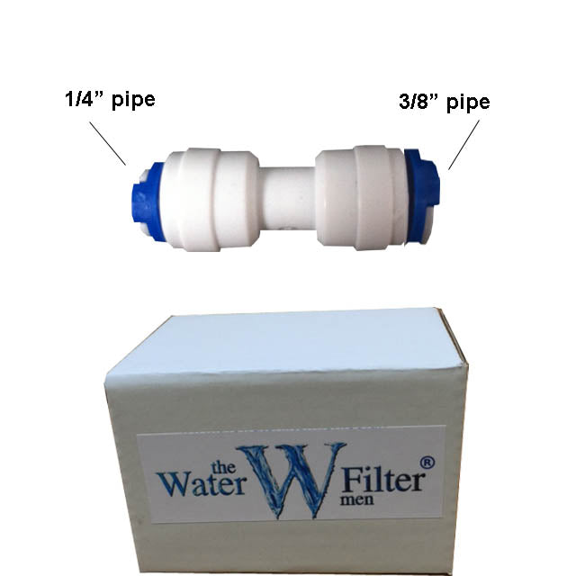 Reducir el ajuste del conector recto Quickfit Pushfit - Water Filter Men