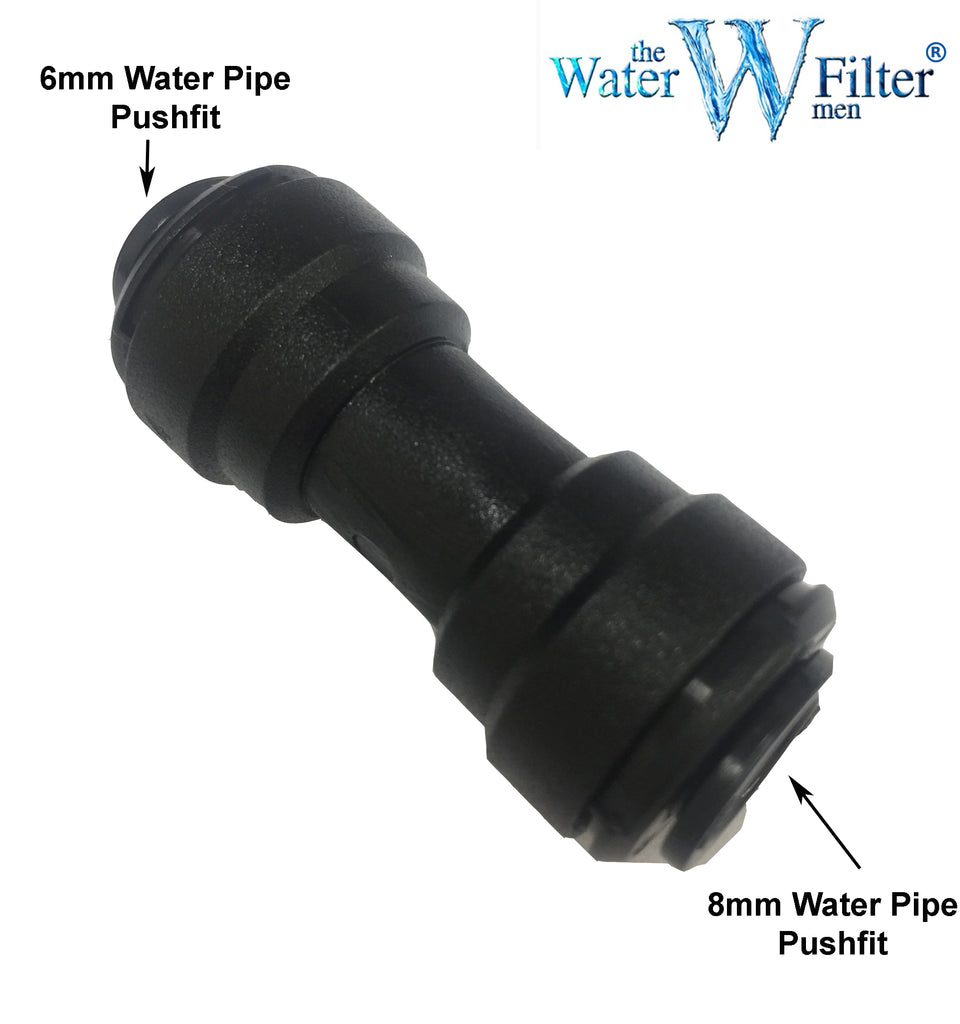 Reducir el ajuste del conector recto Quickfit Pushfit - Water Filter Men