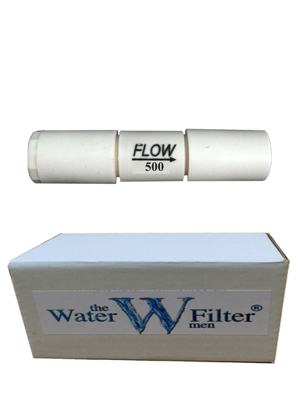 Restrictor de flujo en línea de ósmosis inversa 300ml / 500ml - Filtro de agua para hombres