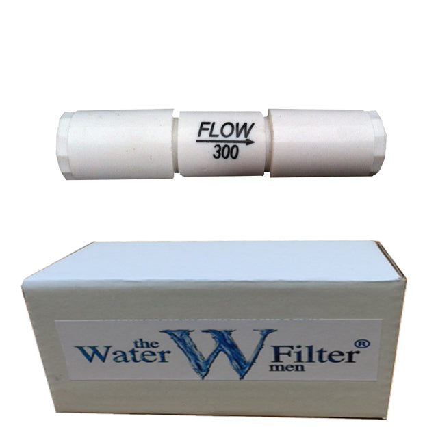 Restrictor de flujo en línea de ósmosis inversa 300ml / 500ml - Filtro de agua para hombres