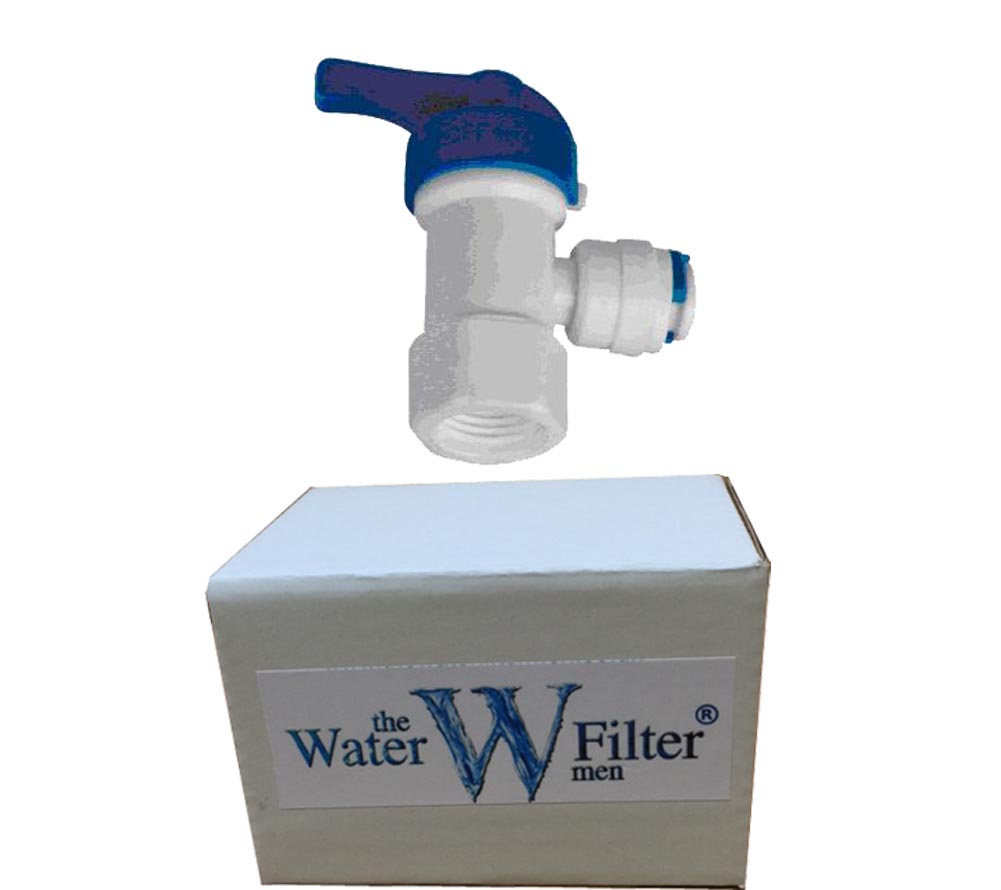 Reverse Osmosis Tank Valve for Pressure Vessel Push Fit 1/4