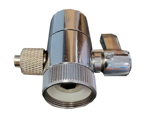 Replacement Diverter Valve 1/2 inch Female Thread Kitchen Sink Water Faucet Tap for Countertop water Filter (Fits 3/8 OD Tubing)