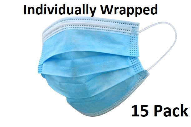 Maschere facciali a 3 strati Maschera facciale medica a 3 strati confezione da 15 - Filtro ad acqua Uomo