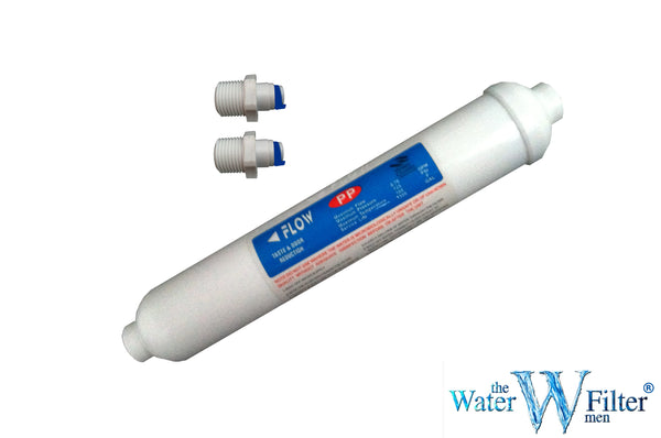 Inline PP Sediment Water Filter Cartridge for 1/4