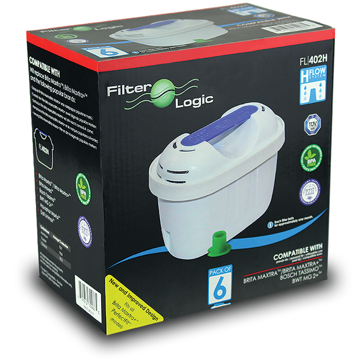 Jug water filter cartridge compatible with Brita Maxtra (Brita Aluna)