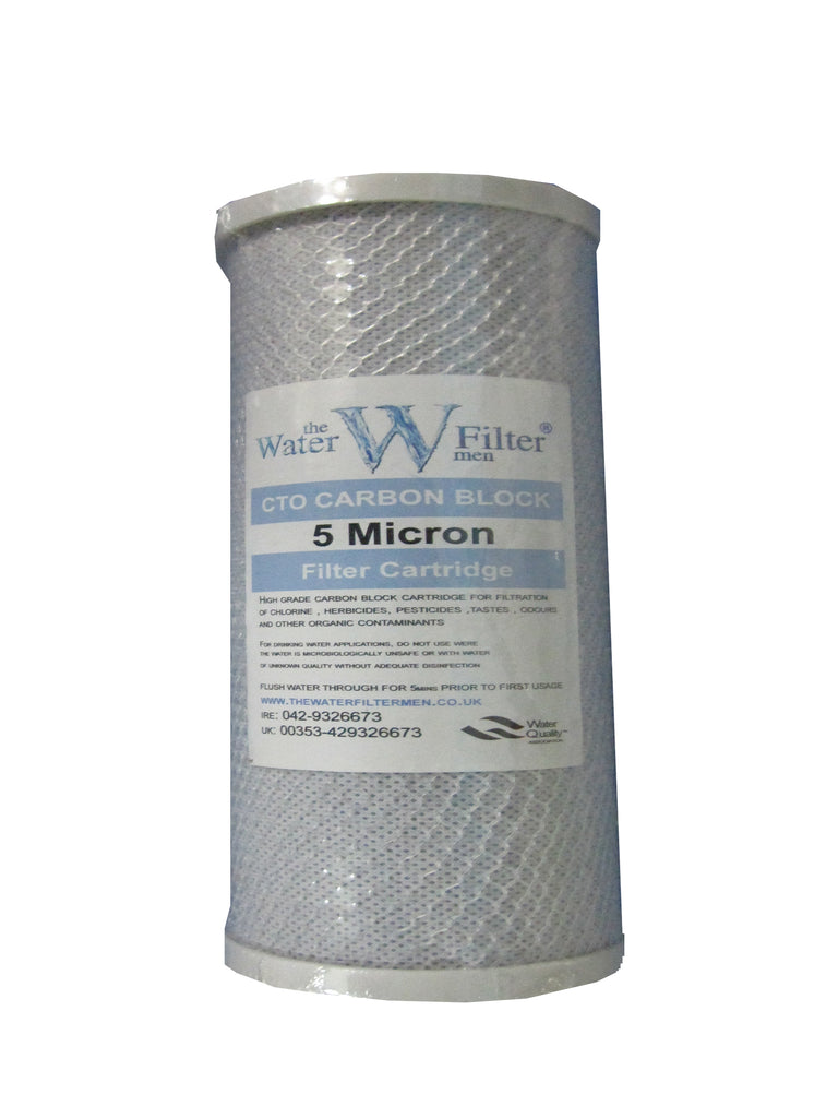 10 Inch Jumbo Carbon Block Water Filter Cartridge - Water Filter Men