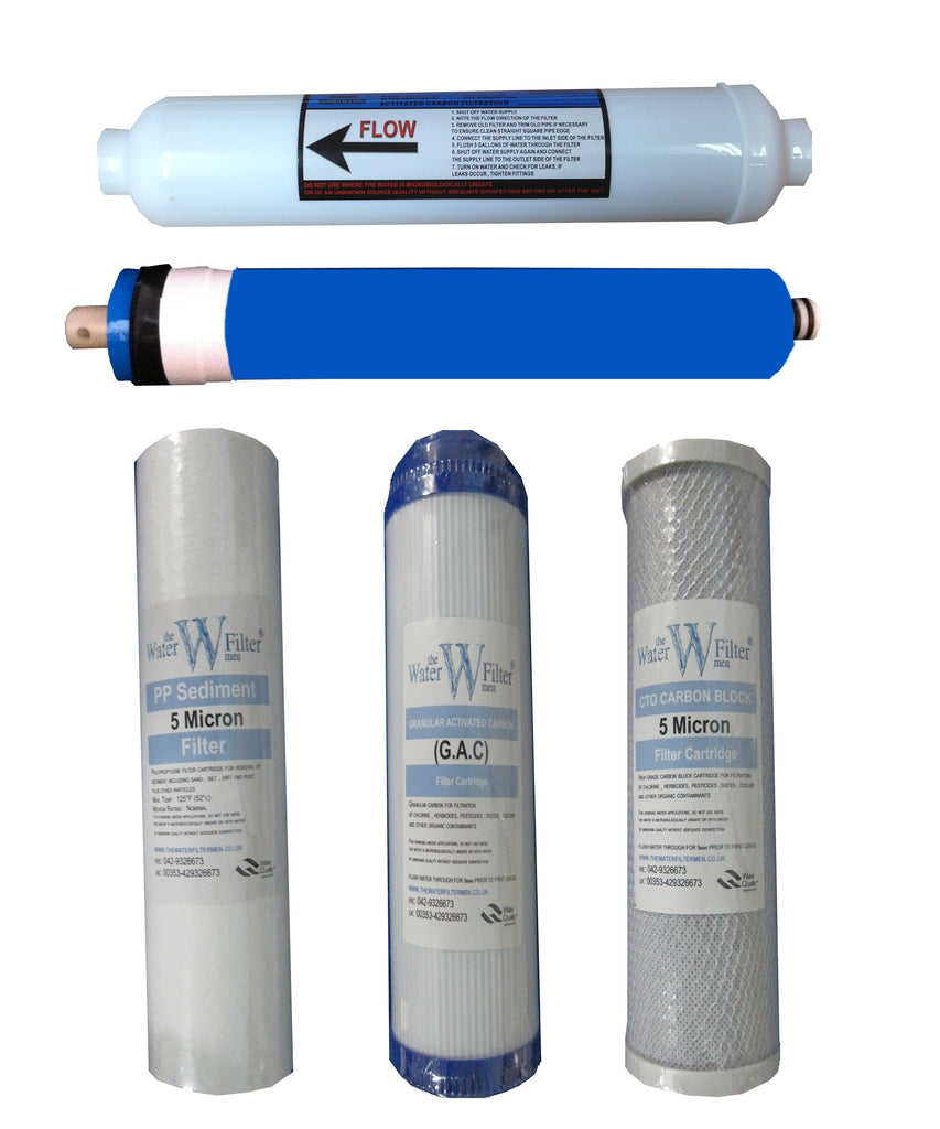 Complete Reverse Osmosis Filter Set Option 1 - Water Filter Men
