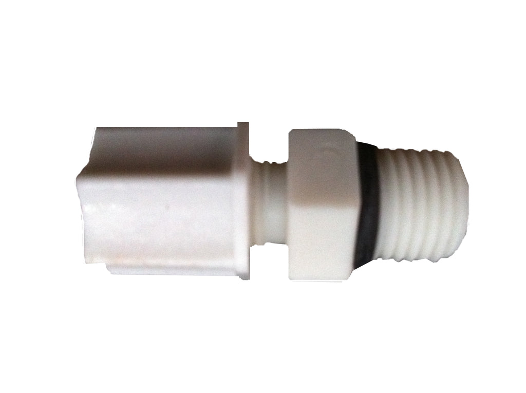 1/4 inch Jaco Screwfit for connecting 6mm water pipe tubing to 1/4